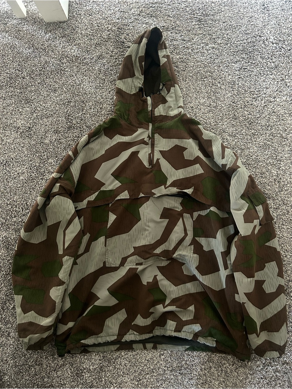 Fleece Lined German Splittertarn Camo Anorak